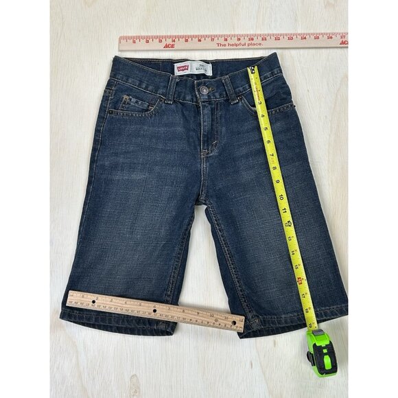 LEVIS 505 Womens  denim shorts Size 10R W 25 Blue - Picture 9 of 13